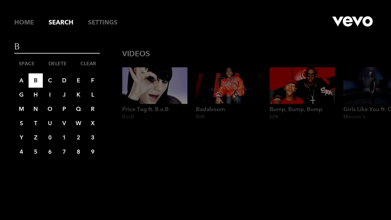 Ukázky britských aplikací Sky Q – VOD videotéky