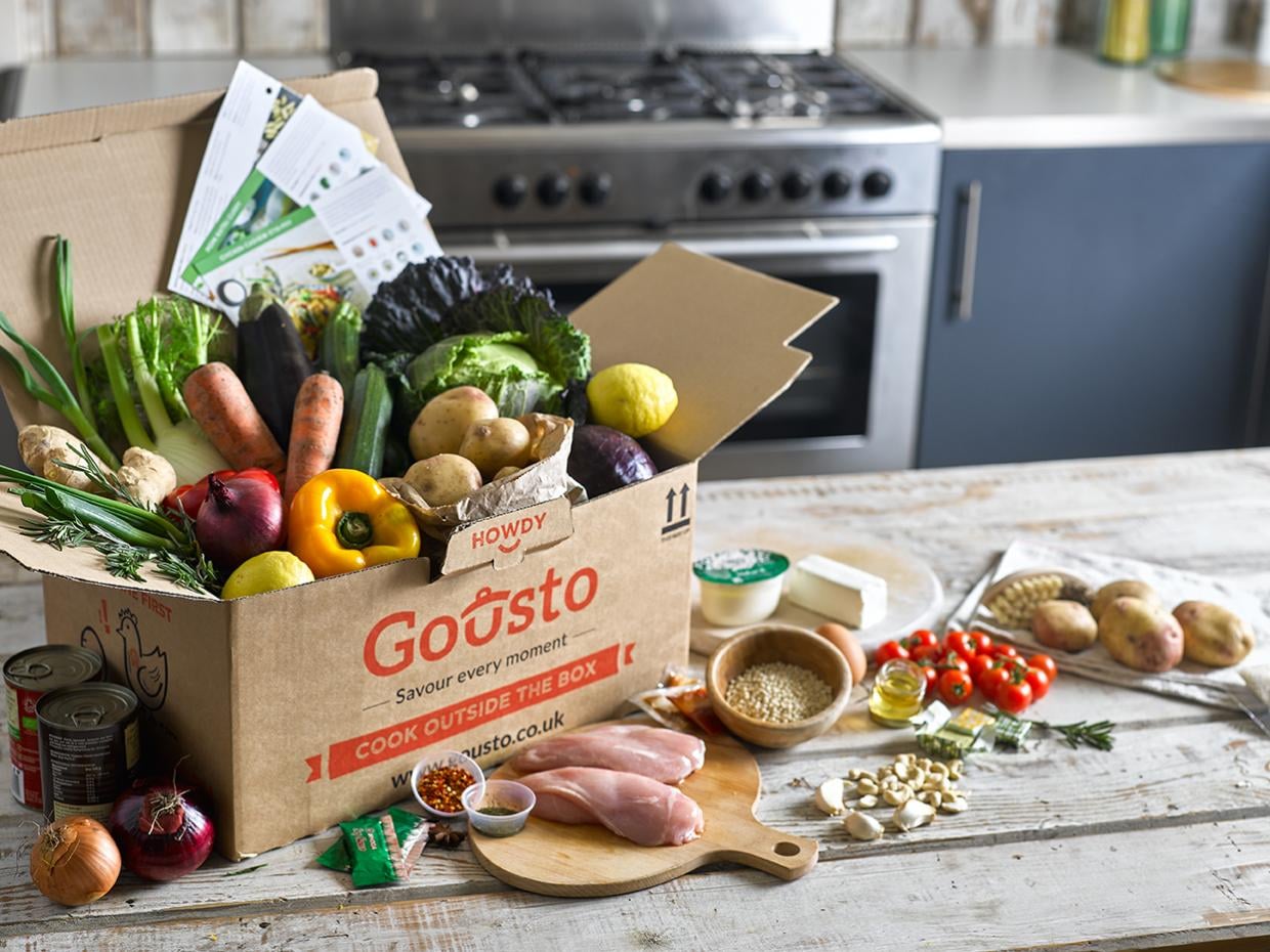 Food delivery: britské Gousto