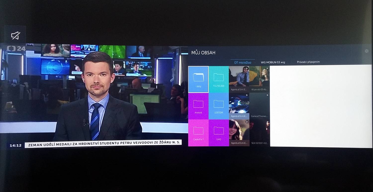 Samsung UE48JU6742U – multiscreen