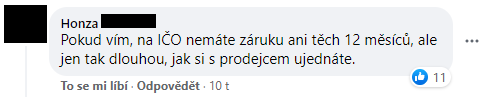 Jak na dvouletou záruku? Poradí podnikatelé na Facebooku