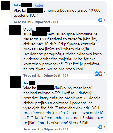 Jak na dvouletou záruku? Poradí podnikatelé na Facebooku