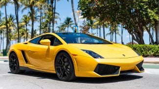 Luxusní automobil italské značky Lamborghini