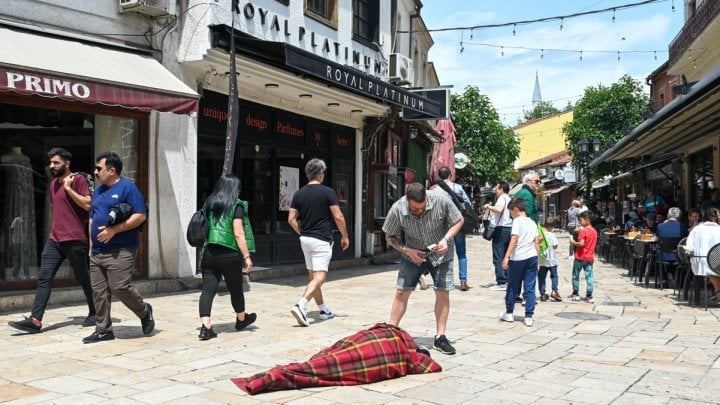 Lidé v Severní Makedonii