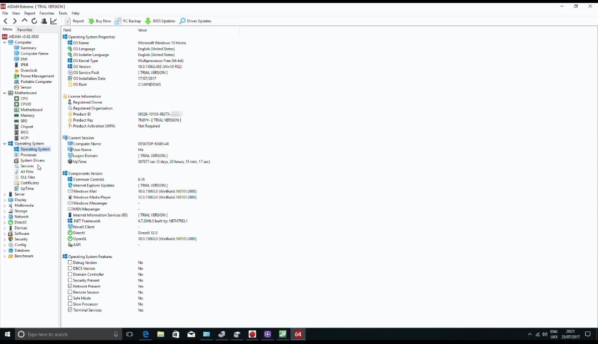 Software AIDA 64 Extreme