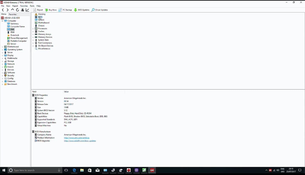 Software AIDA 64 Extreme