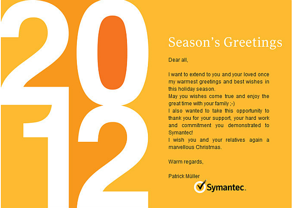 Symantec: PF 2012