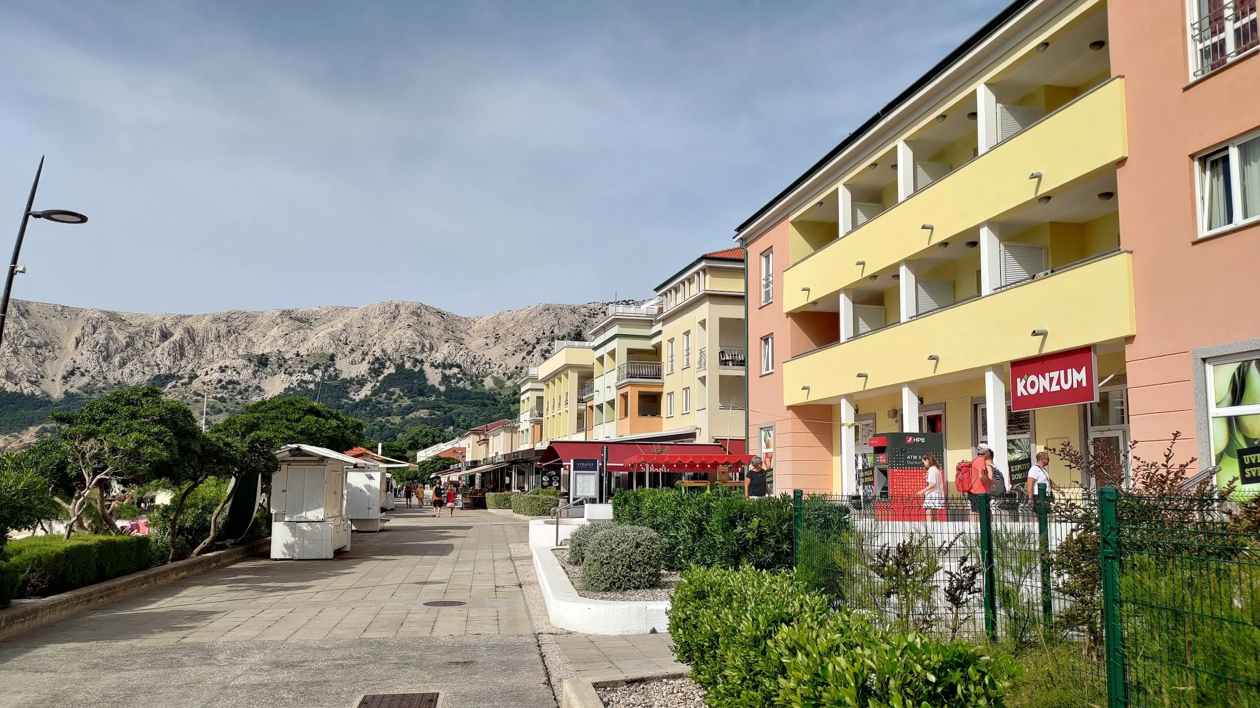 Ceny potravin v Chorvatsku. Konzum, Baška, ostrov Krk. (9. 6. 2024)