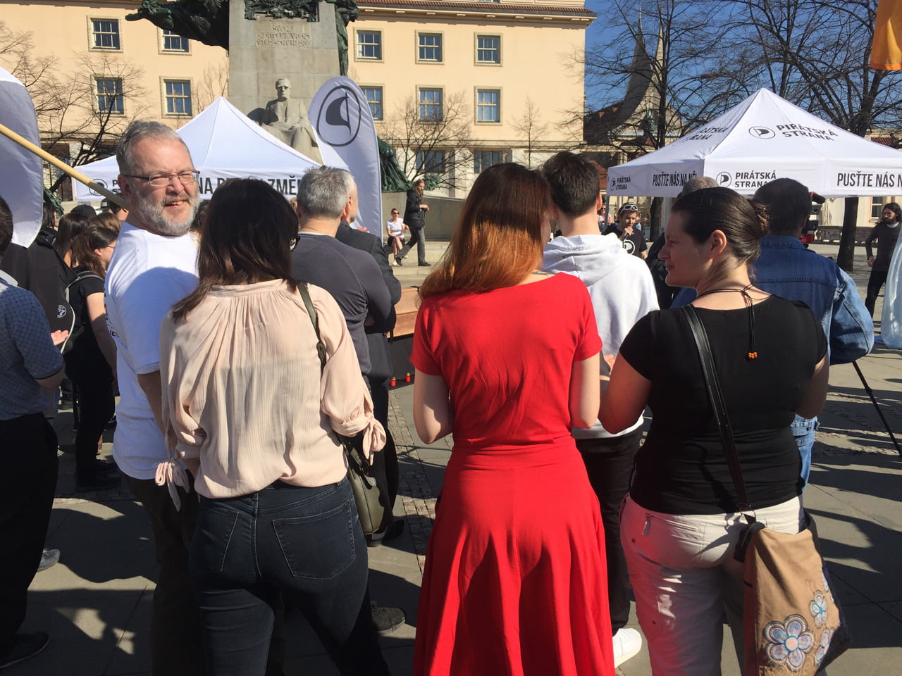 Demonstrace proti článkům 11 a 13 (Praha, 23. března 2019)
