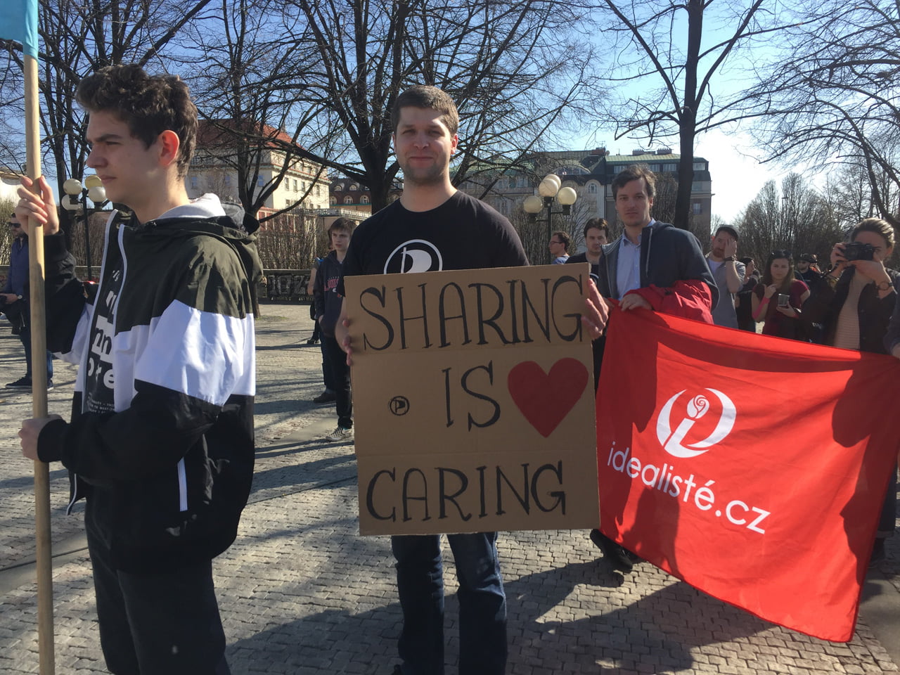 Demonstrace proti článkům 11 a 13 (Praha, 23. března 2019)