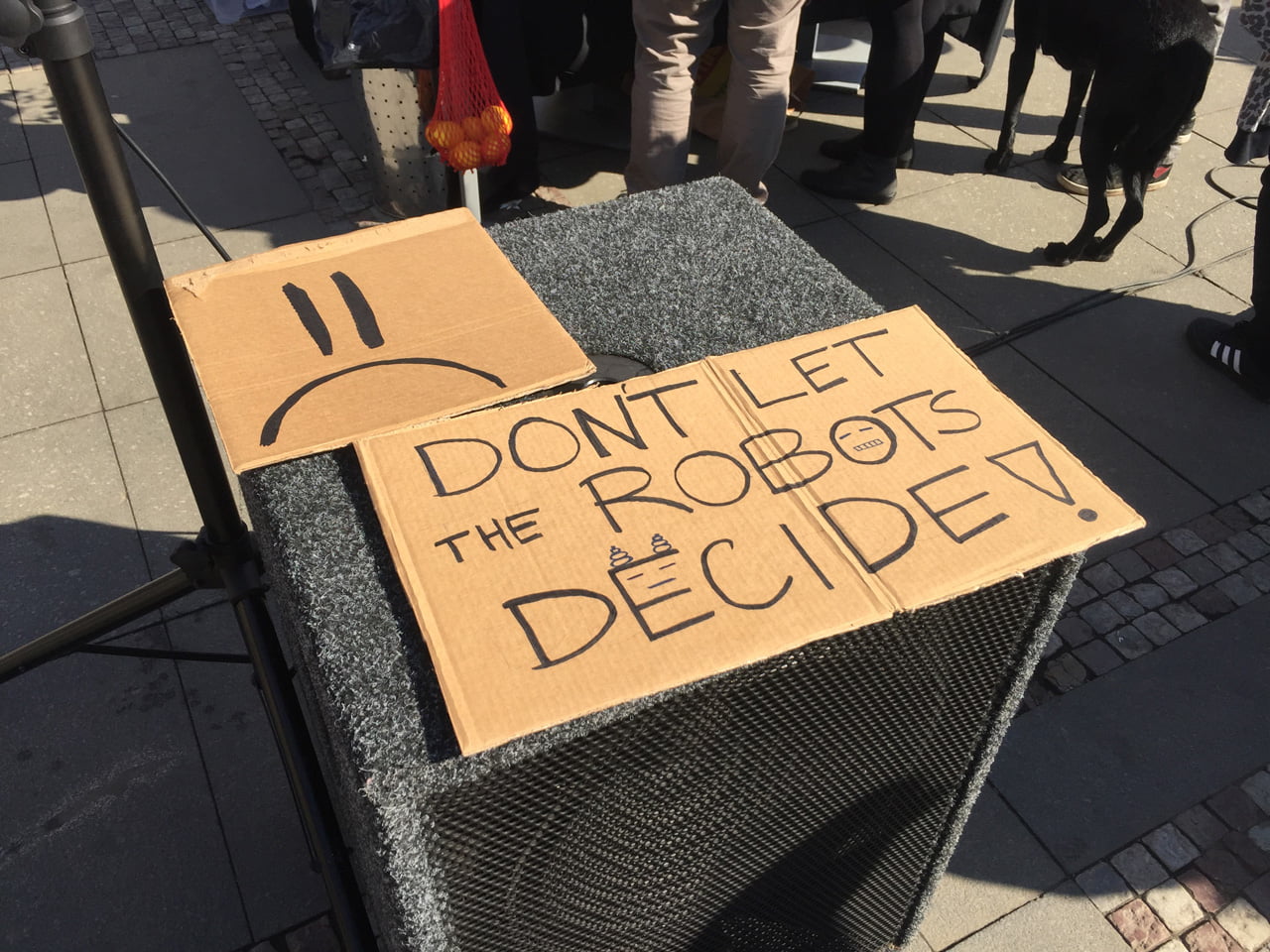 Demonstrace proti článkům 11 a 13 (Praha, 23. března 2019)