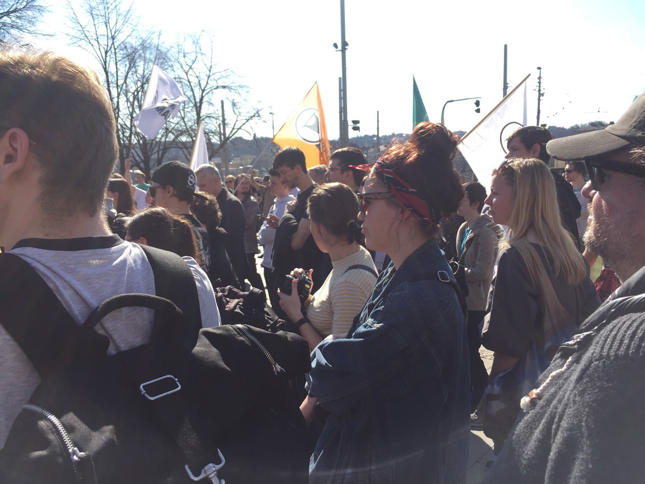 Demonstrace proti článkům 11 a 13 (Praha, 23. března 2019)