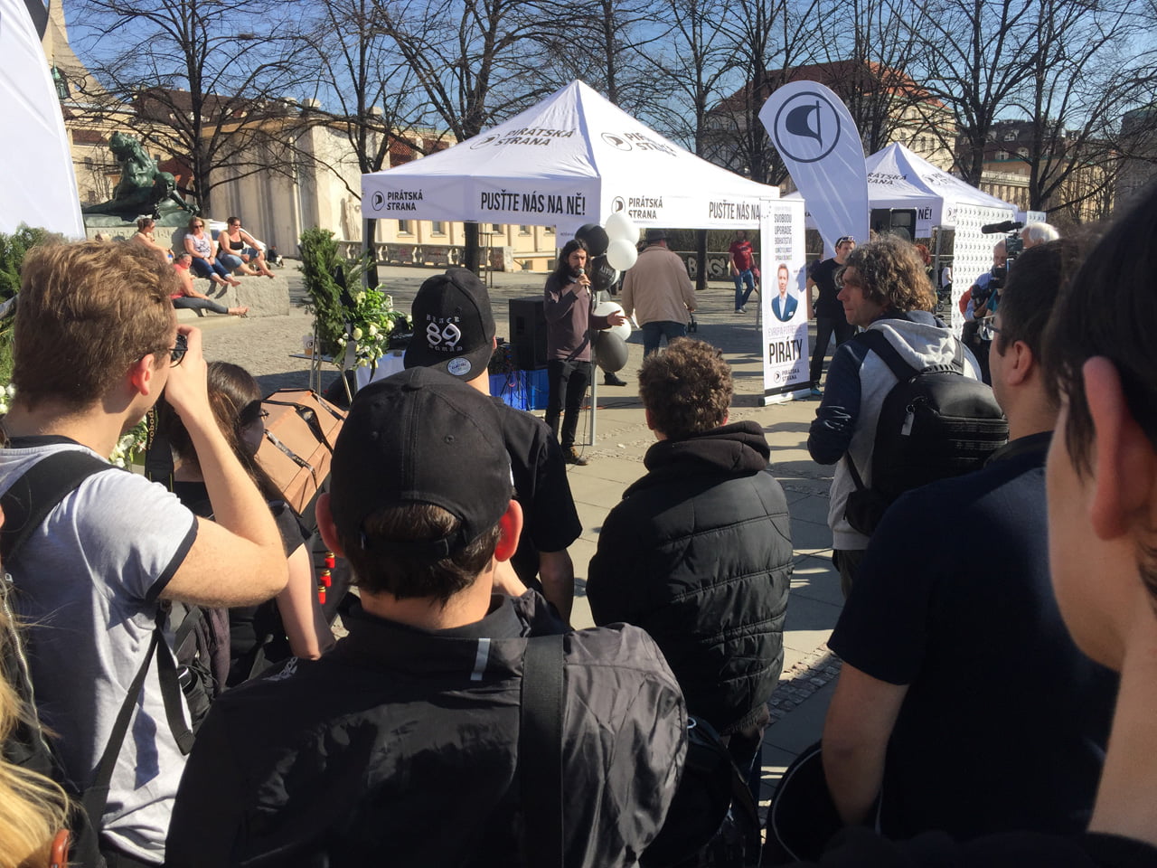 Demonstrace proti článkům 11 a 13 (Praha, 23. března 2019)