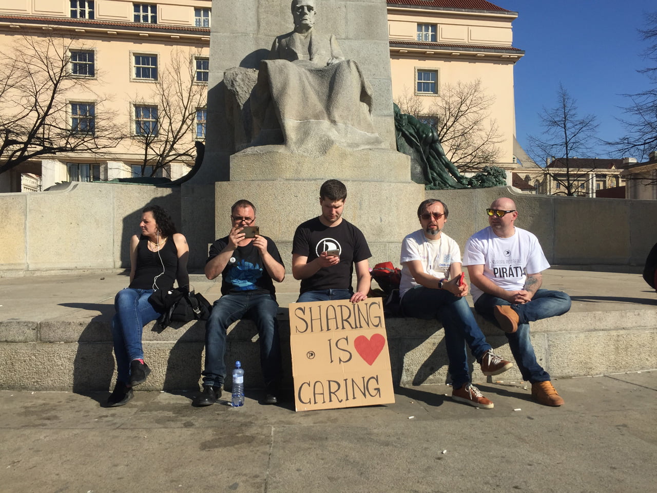 Demonstrace proti článkům 11 a 13 (Praha, 23. března 2019)