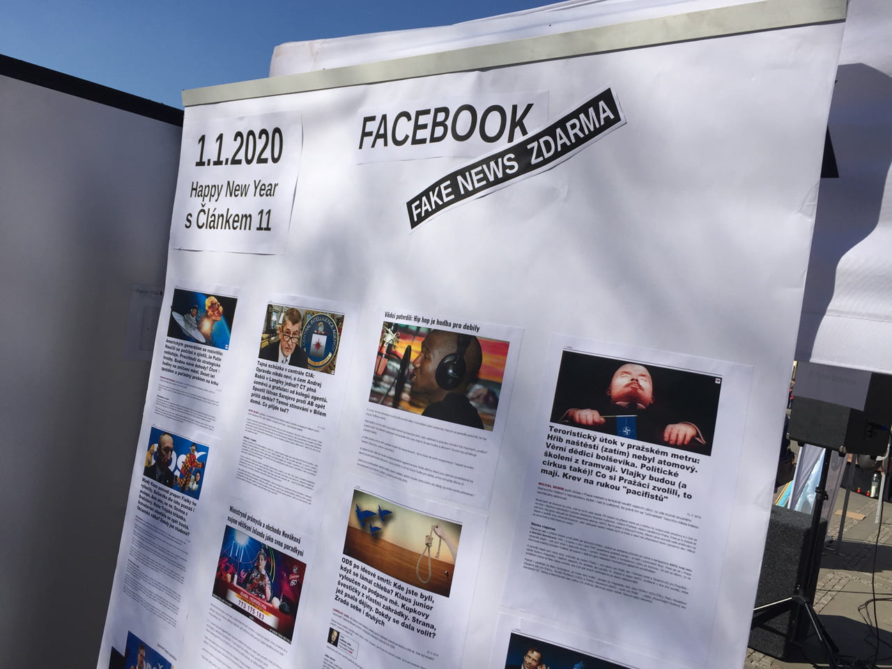 Demonstrace proti článkům 11 a 13 (Praha, 23. března 2019)