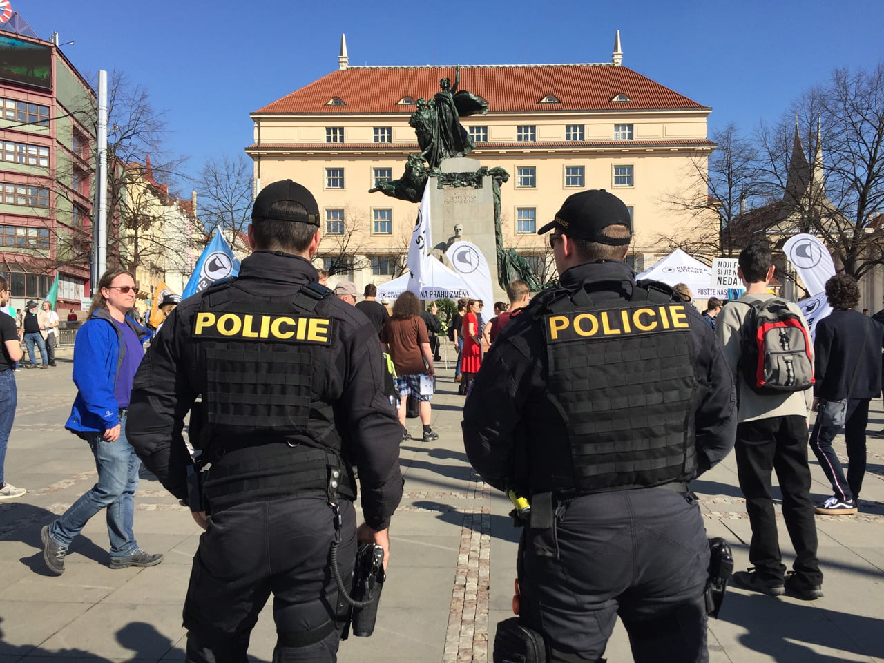 Demonstrace proti článkům 11 a 13 (Praha, 23. března 2019)