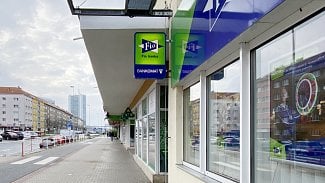 Pobočka Fio banky v Praze na Pankráci (24. 4. 2022)