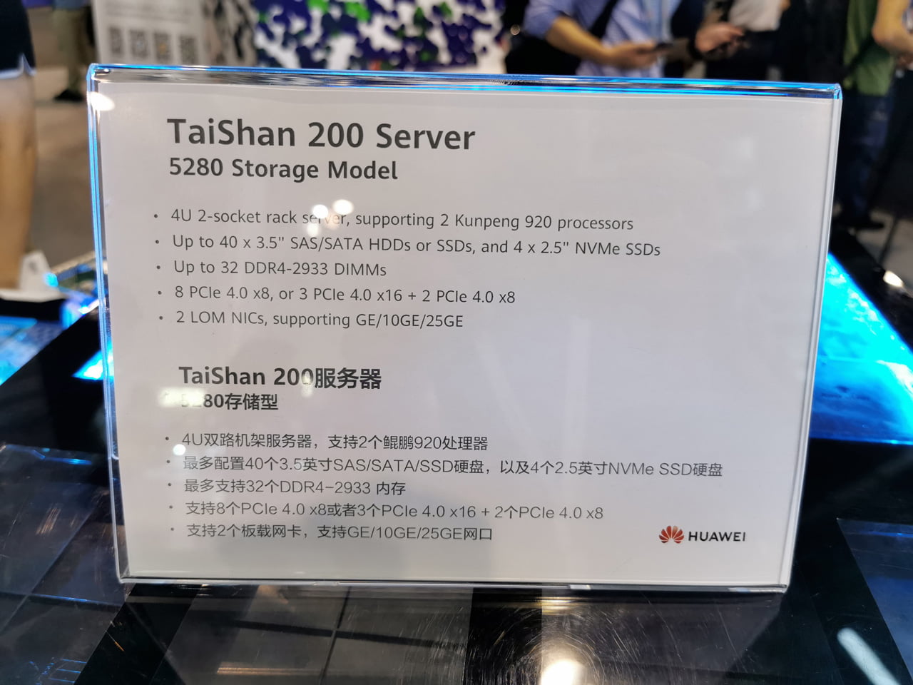 Serverové čipy Ascend 910 a Kunpeng 920 od Huawei