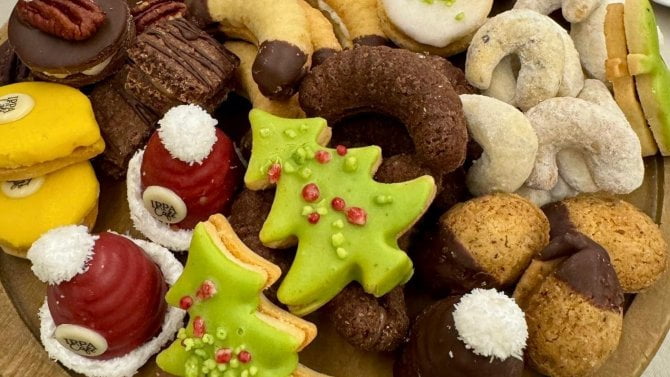 Cukroví z cukrárny IPPA