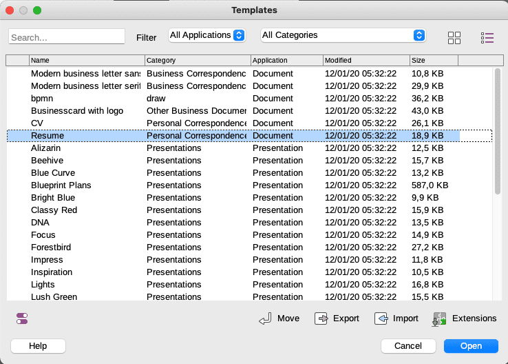 LibreOffice 7.2 Beta