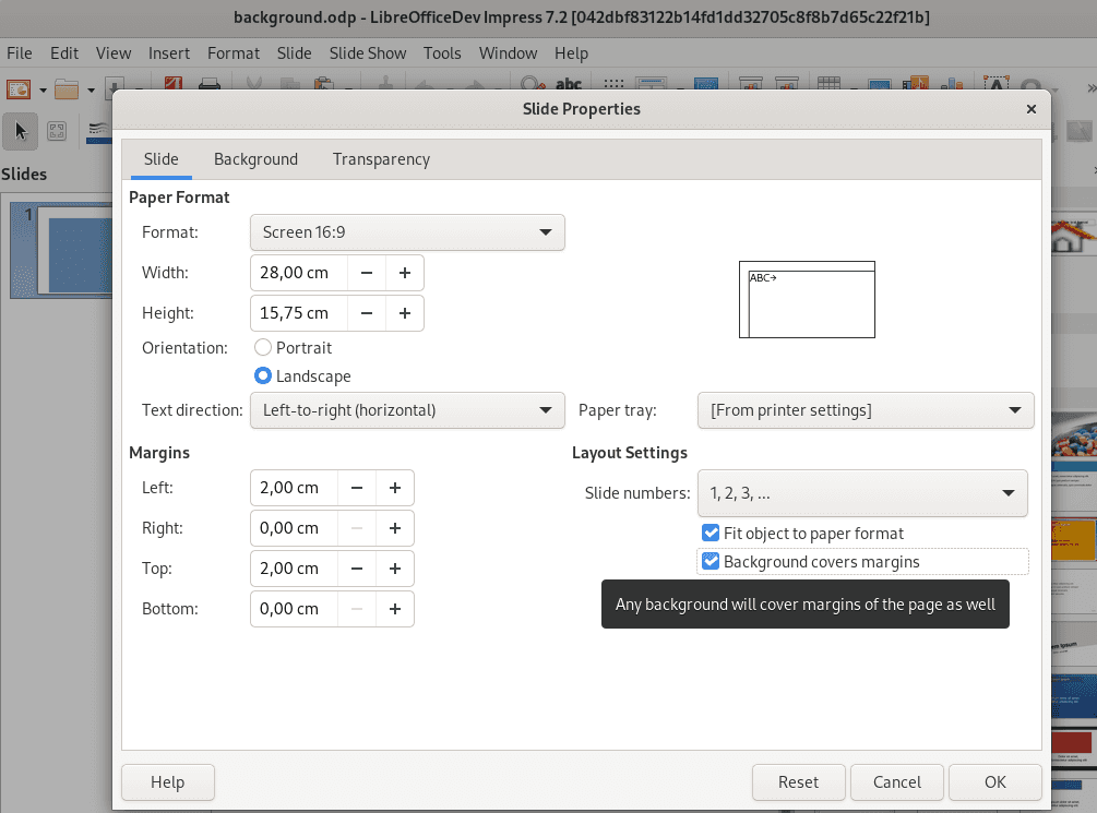 LibreOffice 7.2 Beta