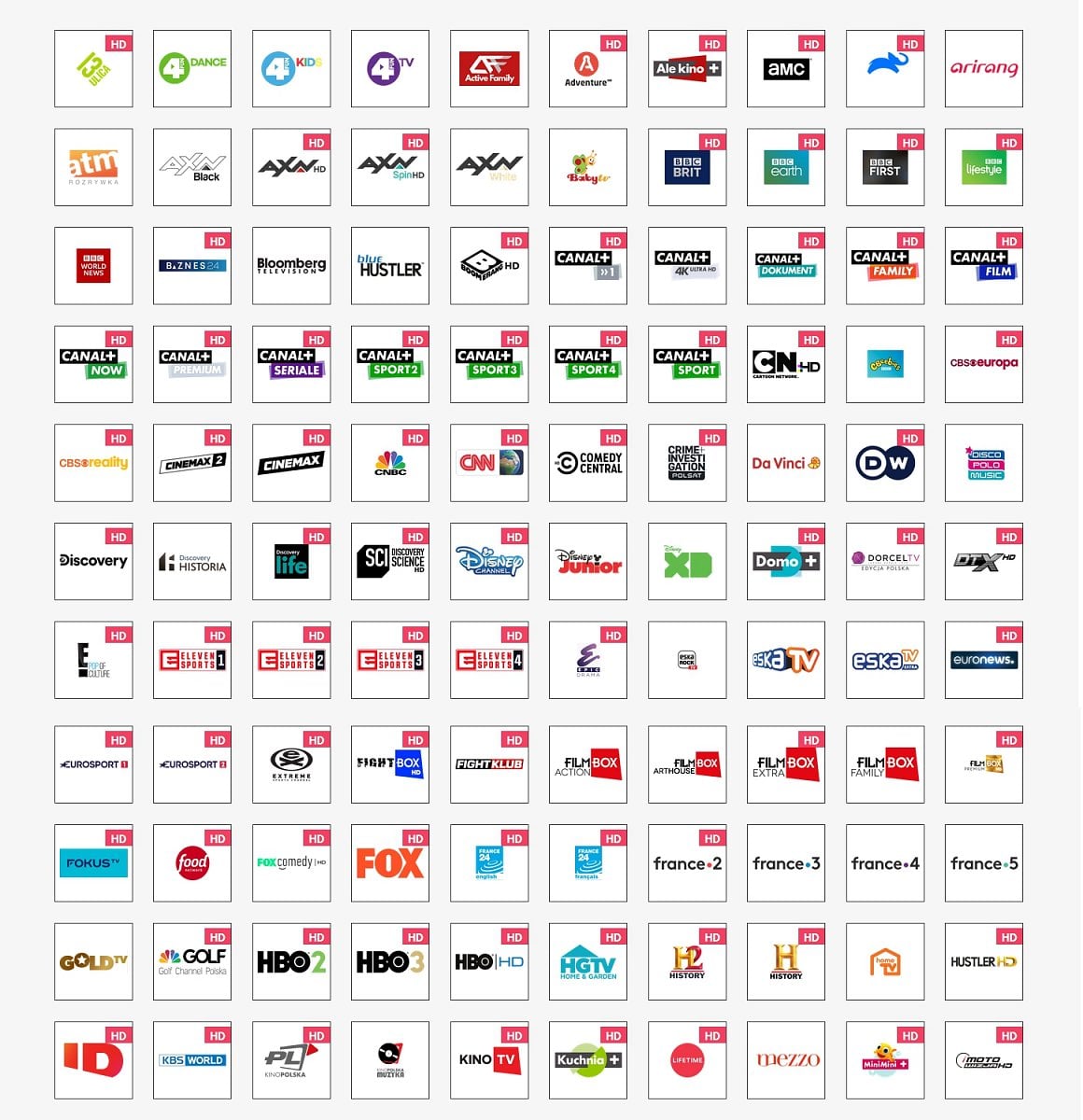 Nabídka Canal+ Polsko