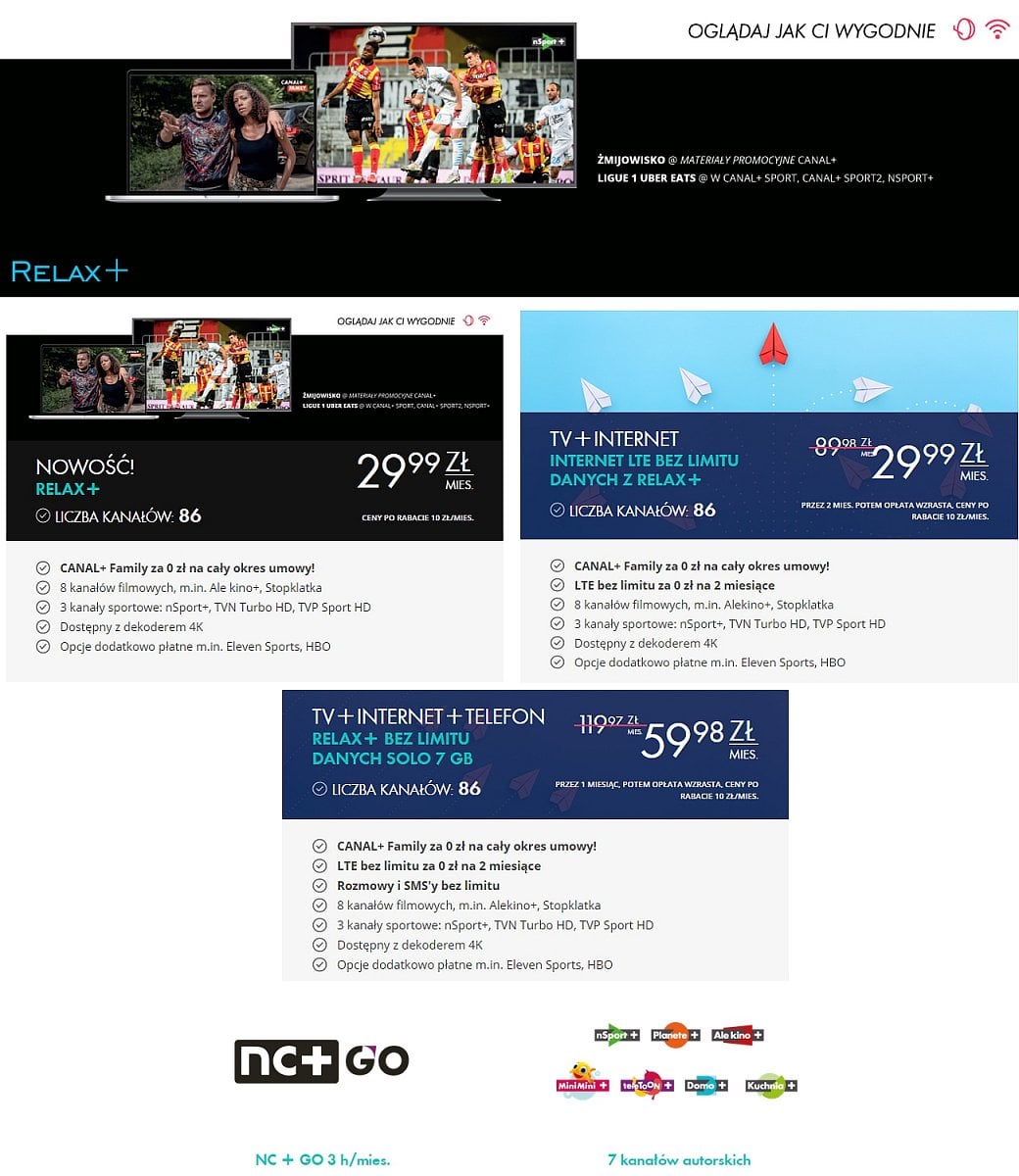 Nabídka Canal+ Polsko