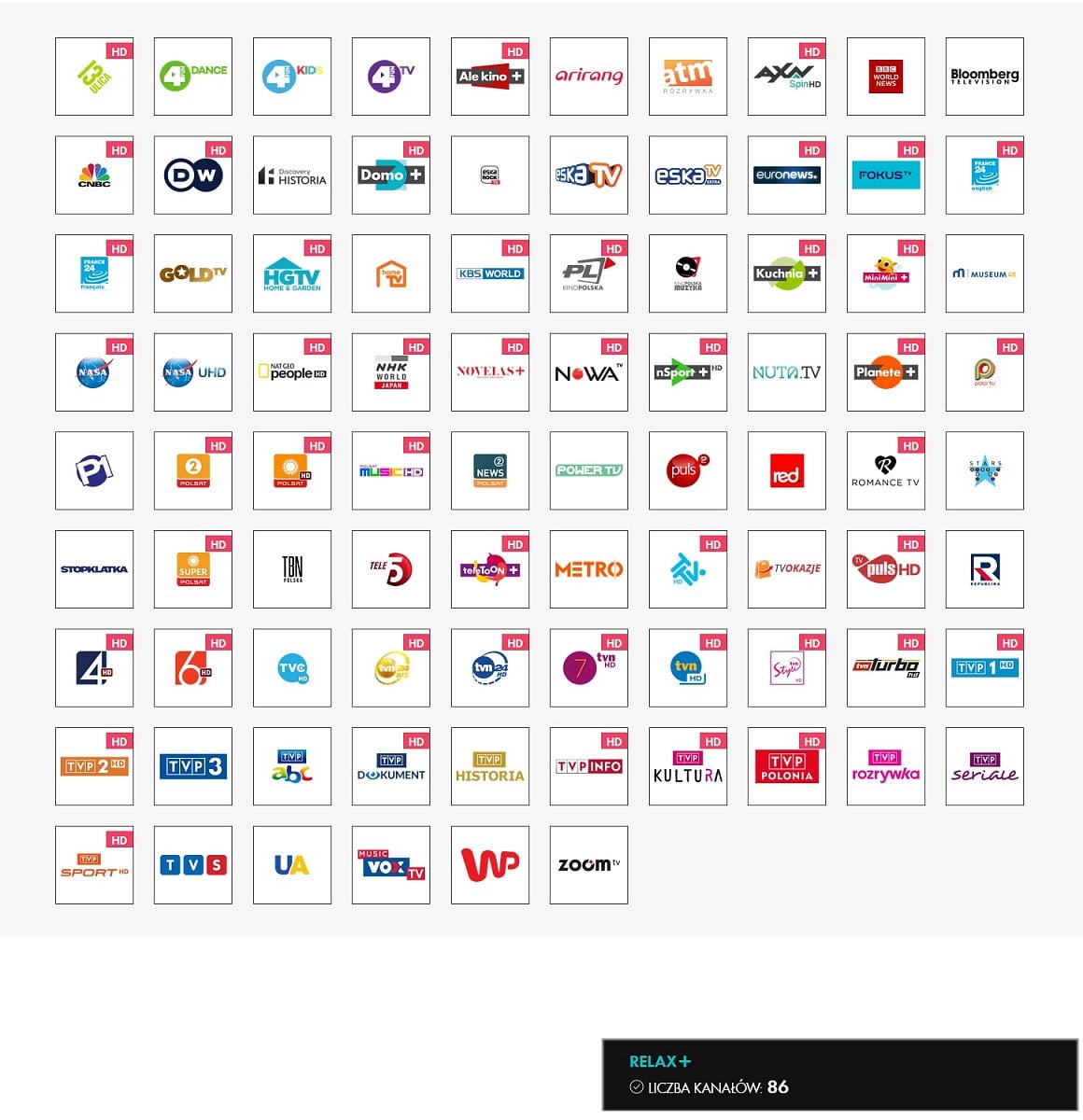 Nabídka Canal+ Polsko