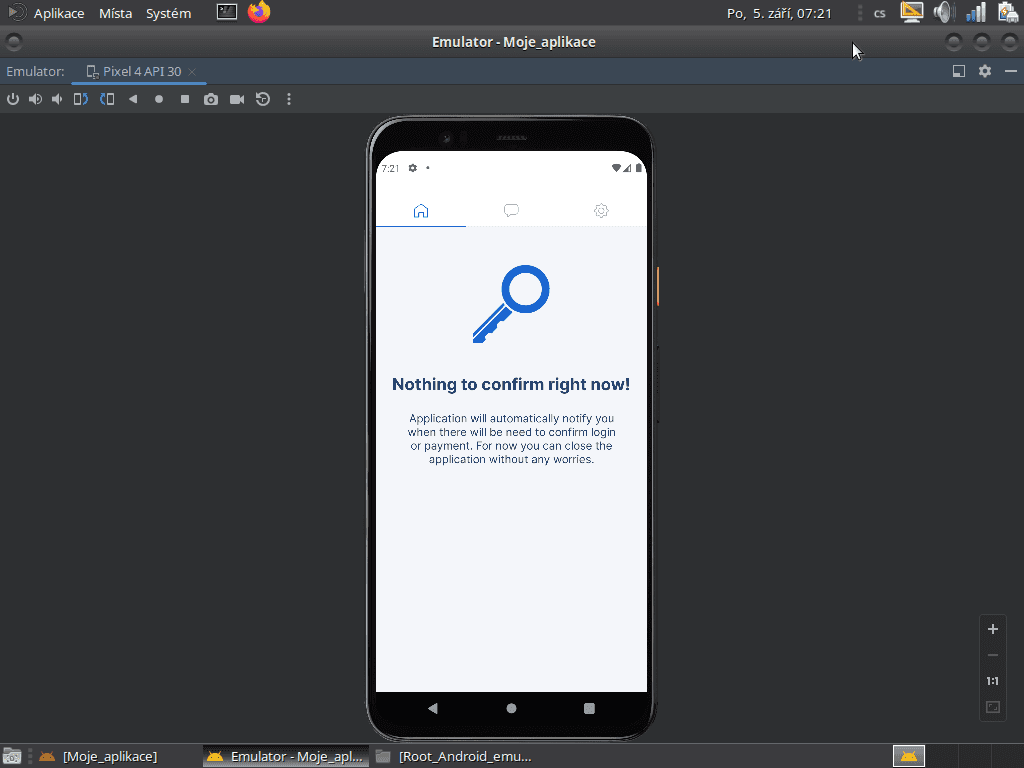 Android Studio v Linuxu