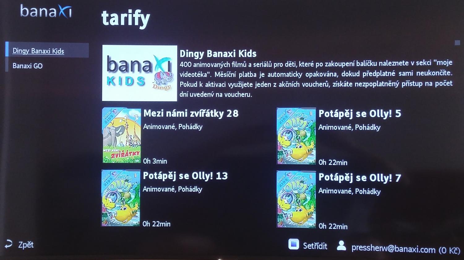 Banaxi v televizoru - 7. února 2016