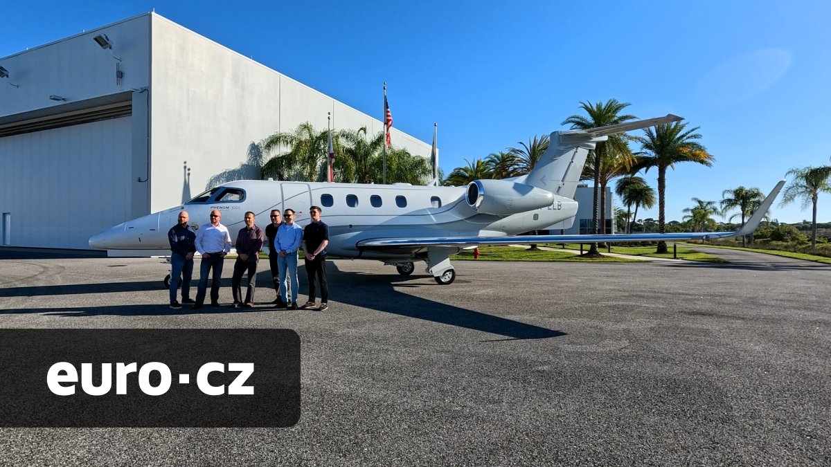 Jak se uzavírá deal za více než čtvrt miliardy: Český Elio Jet si na Floridě vyzvedl zbrusu nový tryskáč. A nás přizval na palubu