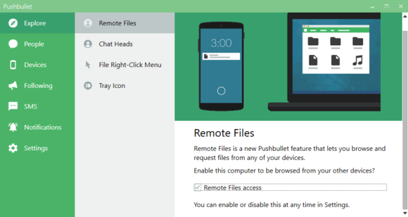 Aplikace Pushbullet nyní disponuje funkcí Remote Files, která umožňuje vzdálený přístup k vašemu počítači