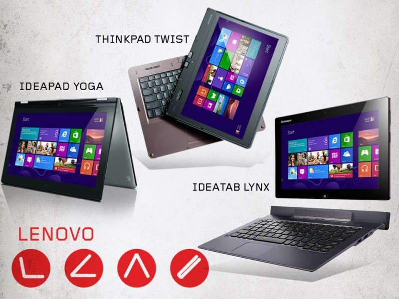 Lenovo hybrid ultrabook, tablet, yoga, ideapad, thinkpad, ideatab