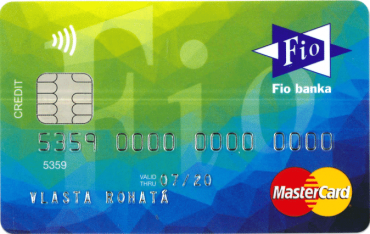 Kreditní karta Mastercard pro fyzické osoby od Fio banky