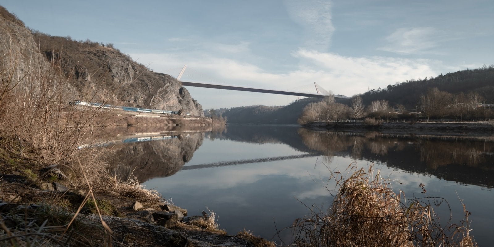 Návrh sdružení Stráský, Hustý a partneři a Studio acht
