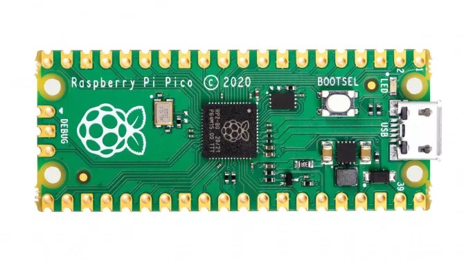 Raspberry Pi Pico s řadičem RP2040