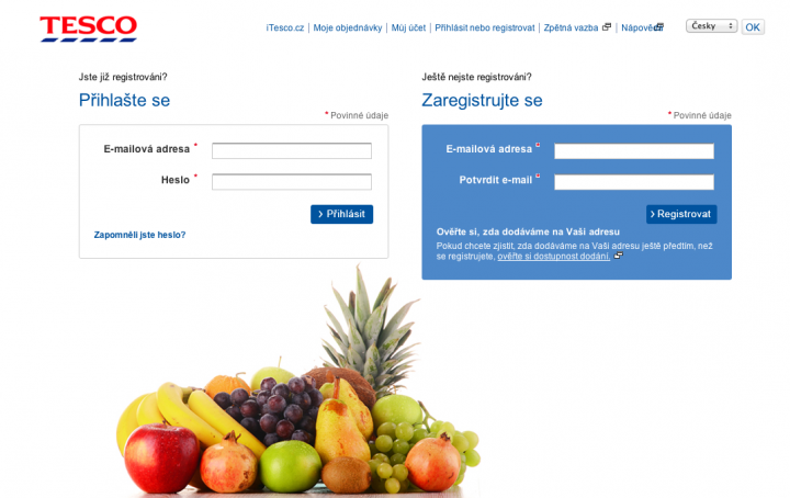 Tesco e-shop