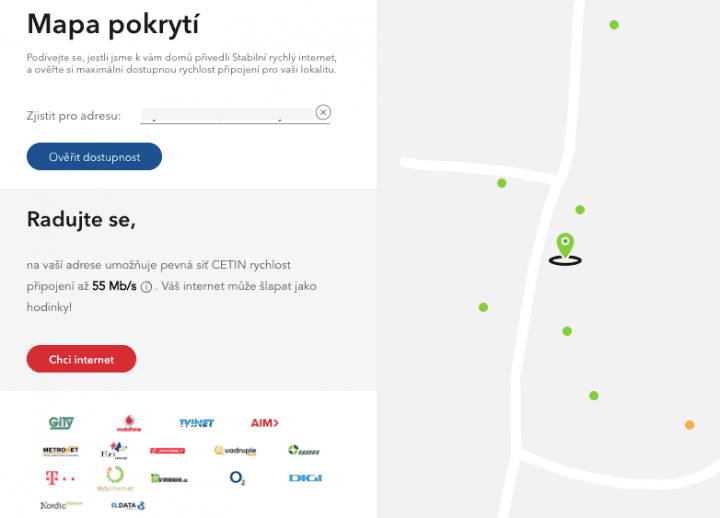 VDSL CETIN zrychlujeme česko