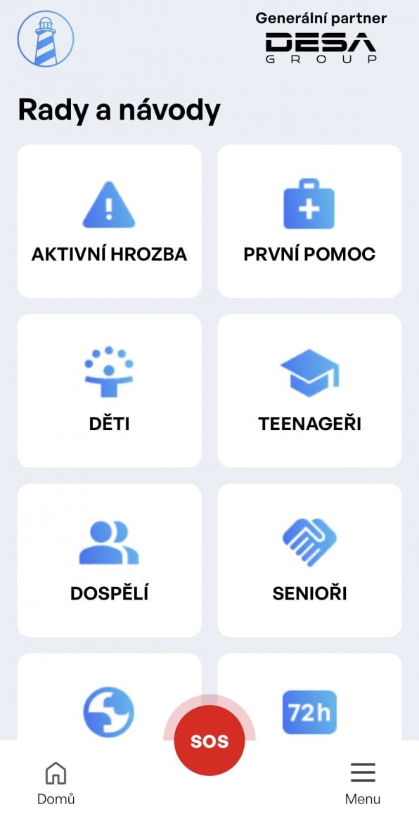 Aplikace Maják pomáhá lidem v krizových situacích
