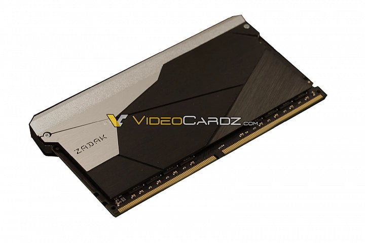 Double-capacity modul DDR4 Zadak (Zdroj: VideoCardz)