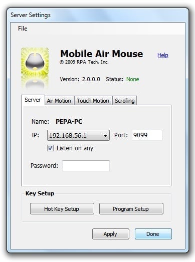 <p>Vzhled aplikace spuštěné na PC/MAC</p>