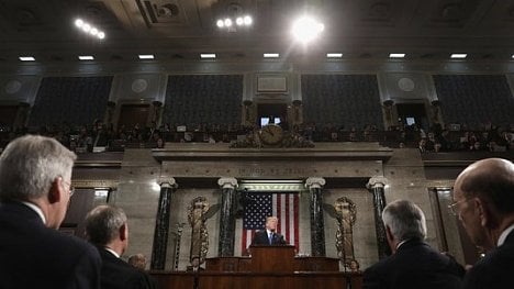 Náhledový obrázek - Trump v poselství o stavu unie vyzval ke spolupráci. Demokratům nabídl „vstřícnou ruku“