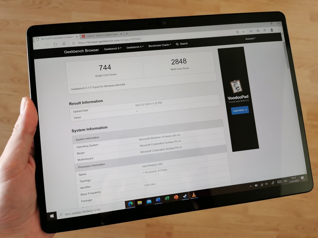 Microsoft Surface Pro X: počítač s Windows 10 a procesorem ARM