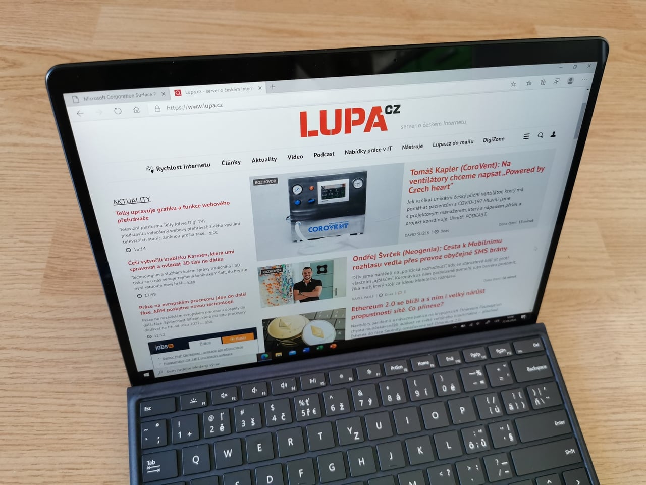 Microsoft Surface Pro X: počítač s Windows 10 a procesorem ARM