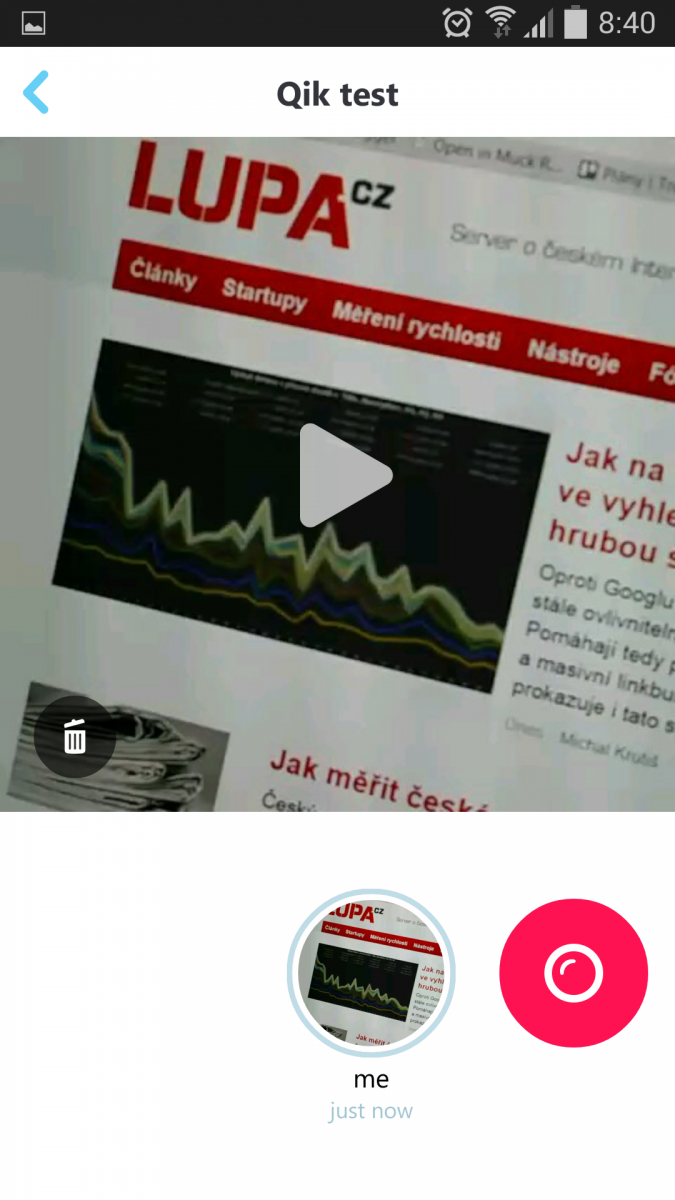 Skype Qik - nová video aplikace od Skypu