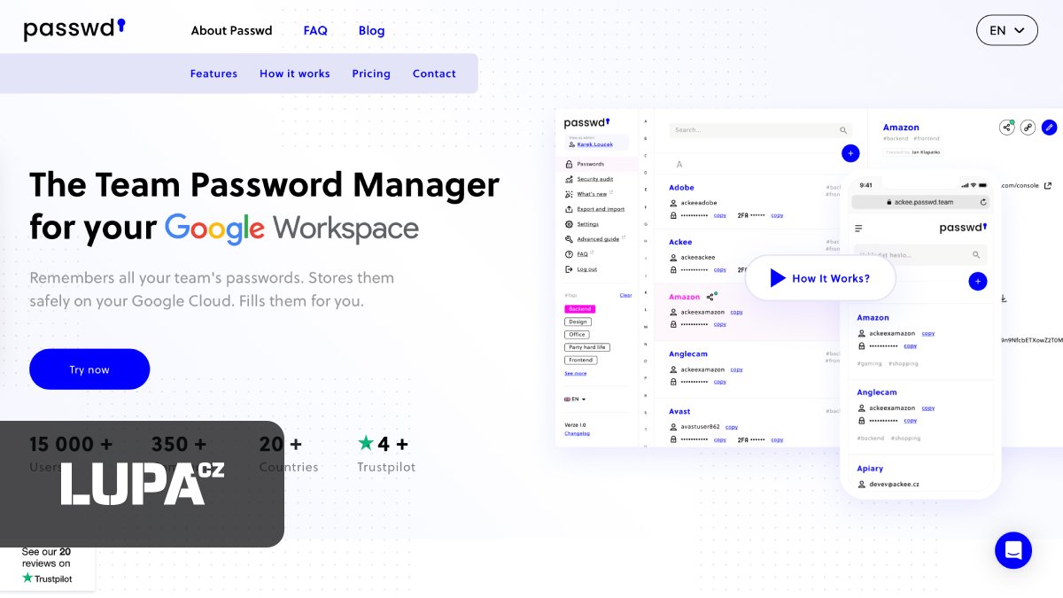 Passwd: Český správce hesel pro Google už používají stovky firem, Ackee ho vyčleňuje