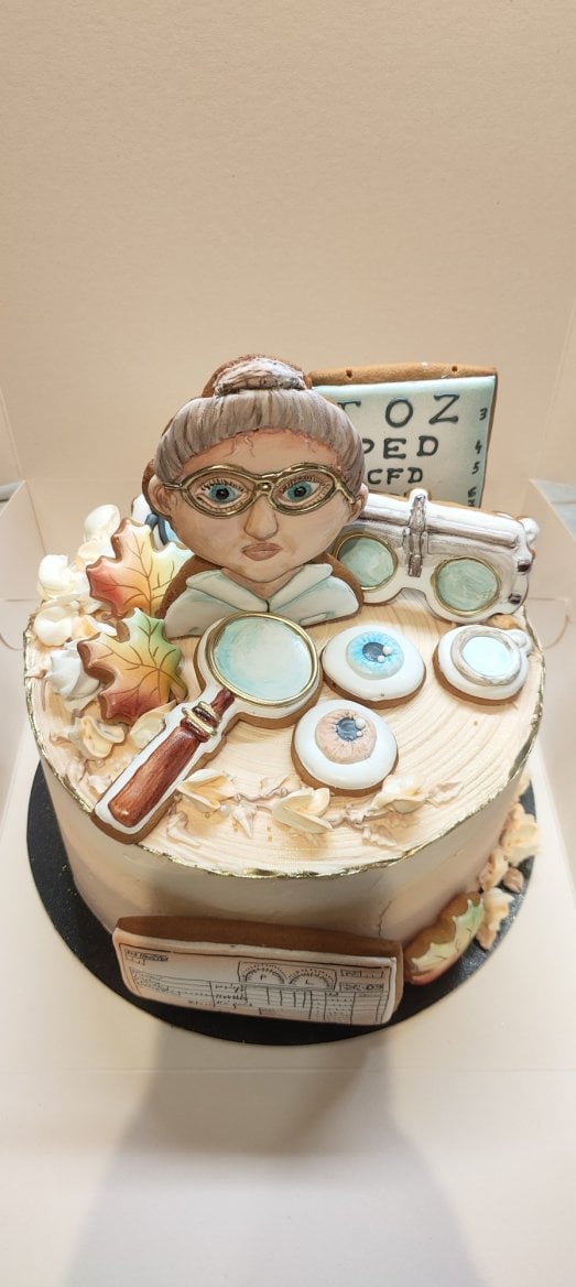 Dort pro zdravotní sestřičku na očním od Perníčky, medovníčky, gingerbread by Dadul