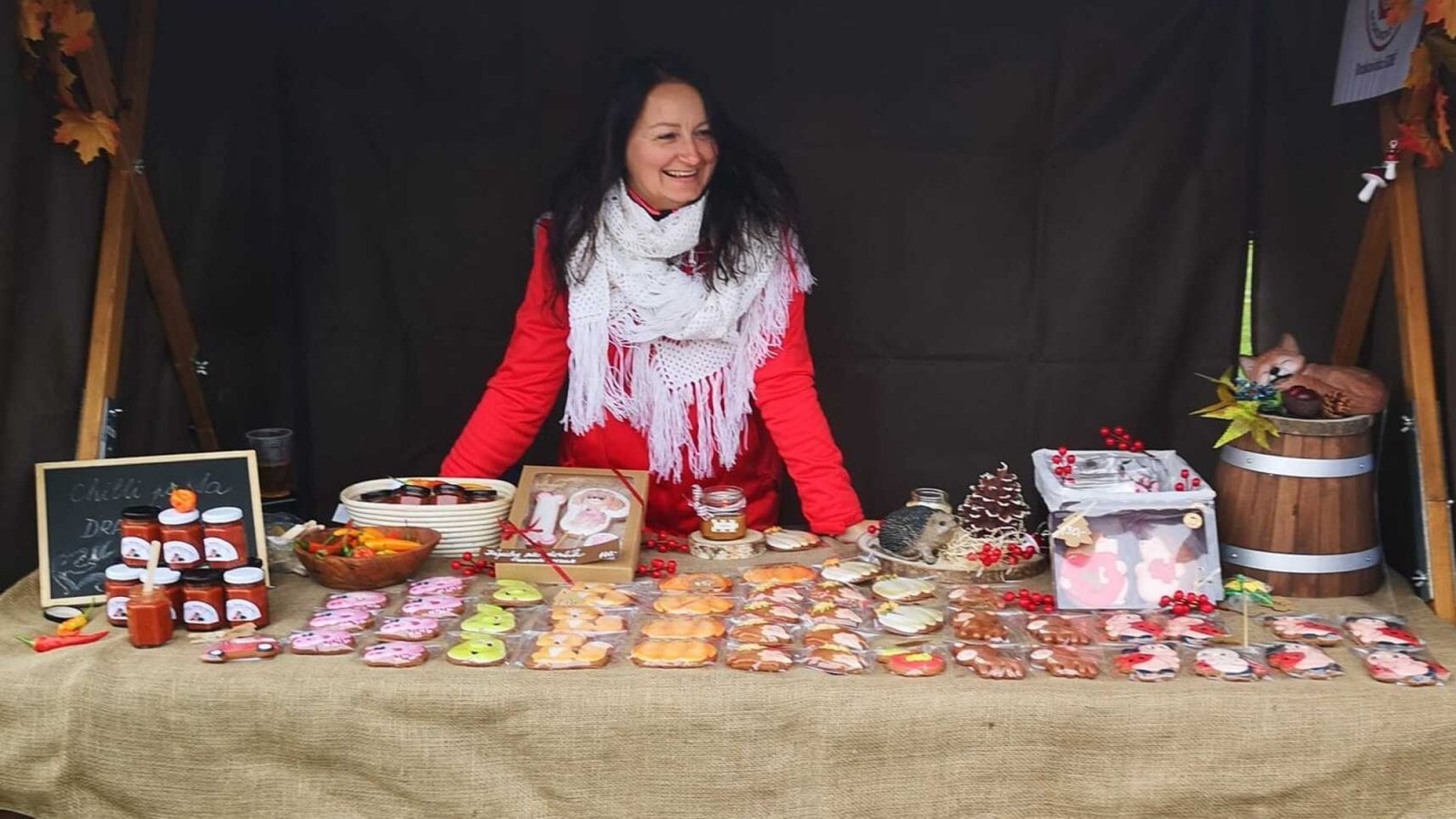 Dagmar Richtrová z Perníčky, medovníčky, gingerbread by Dadul na stánku