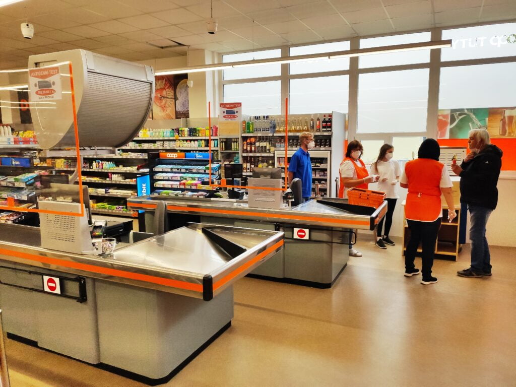 Prodejna COOP ve Strakonicích po rekonstrukci