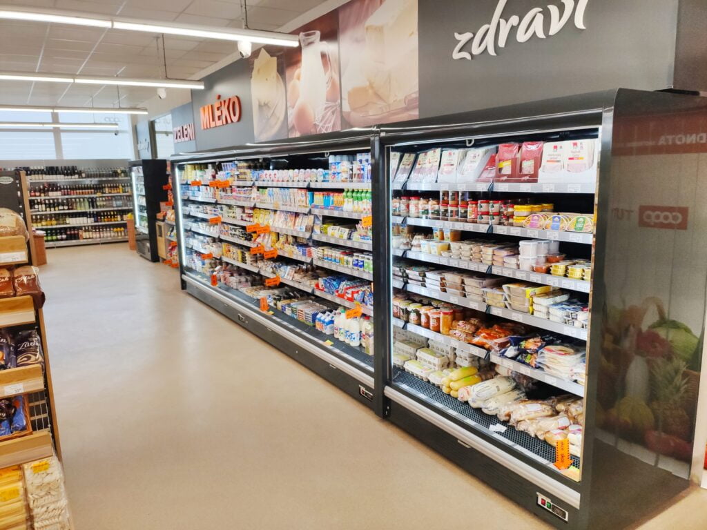 Prodejna COOP ve Strakonicích po rekonstrukci