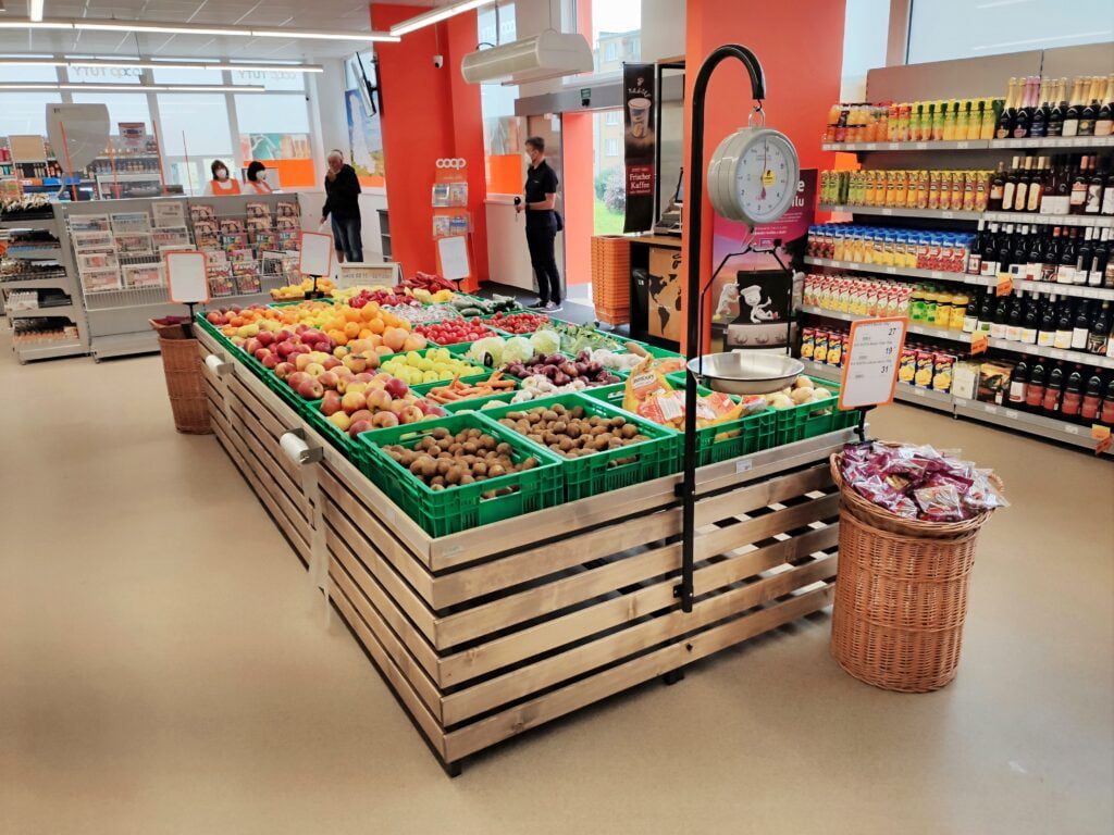 Prodejna COOP ve Strakonicích po rekonstrukci
